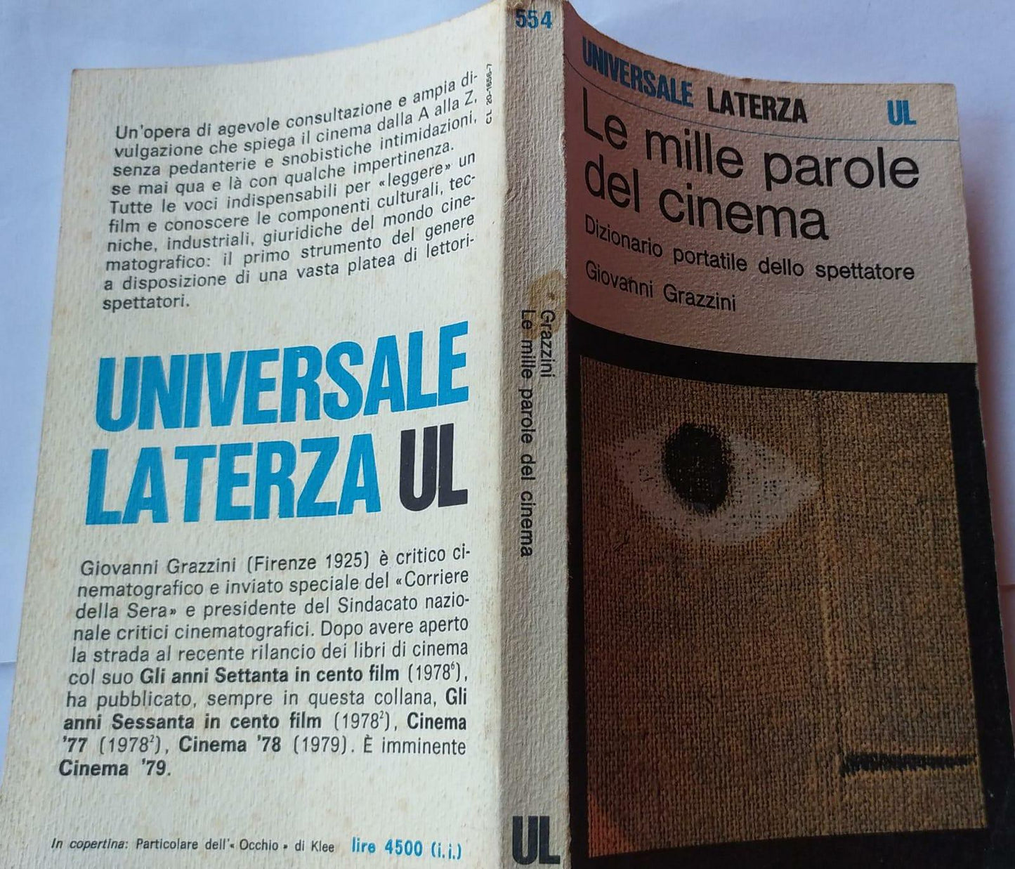 Le mille parole del cinema - copertina
