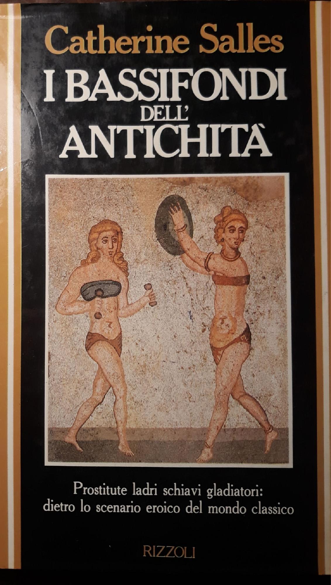 I bassifondi dell'antichità - copertina