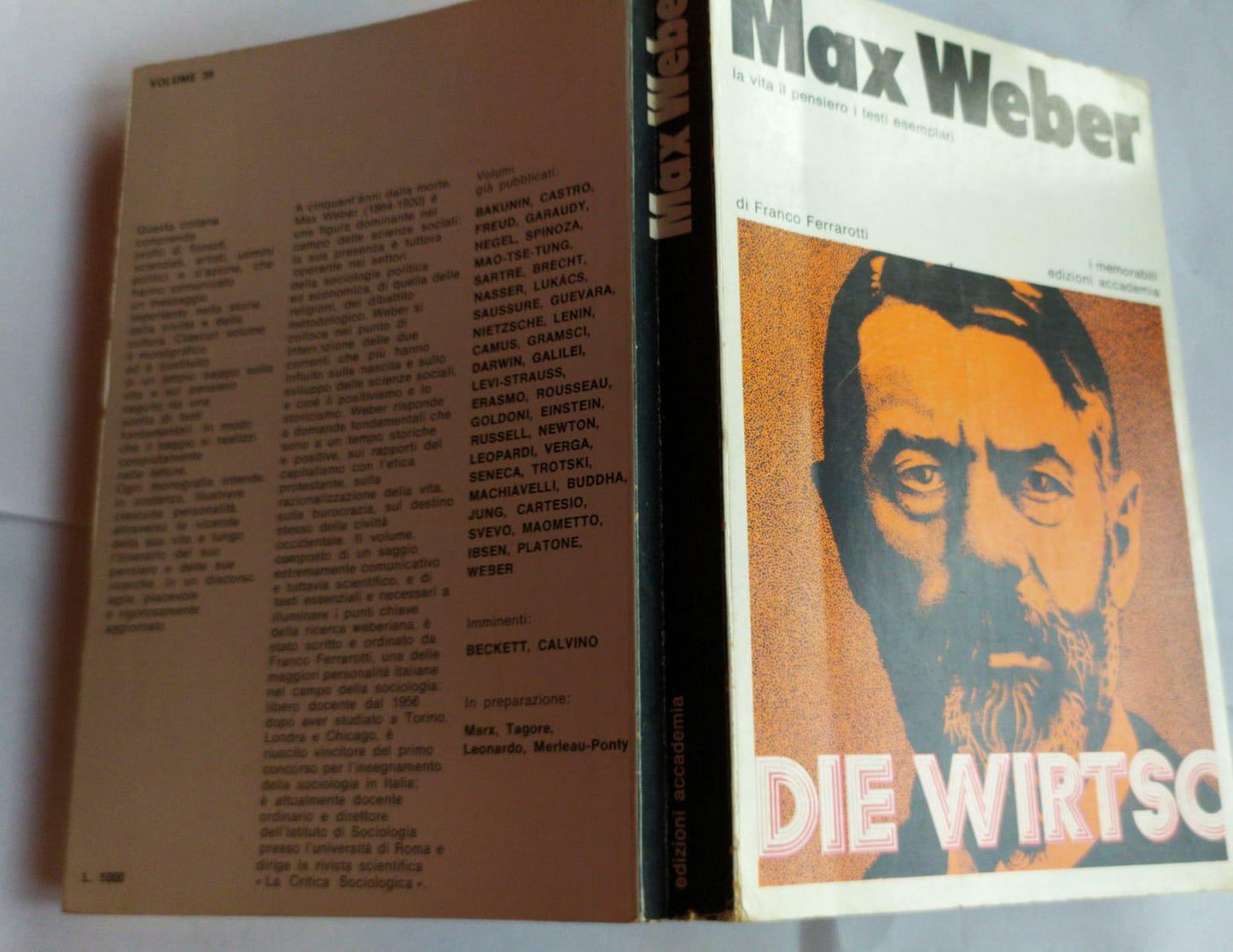 Max Weber la vita il pensiero i testi esemplari - copertina