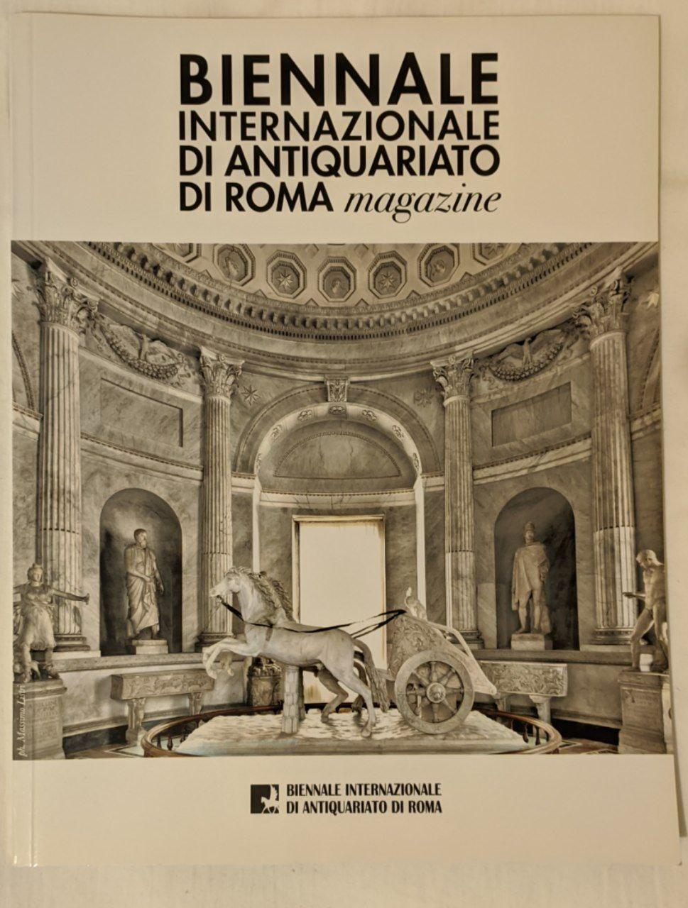 Biennale internazionale di antiquariato di Roma magazine (n°1) - copertina