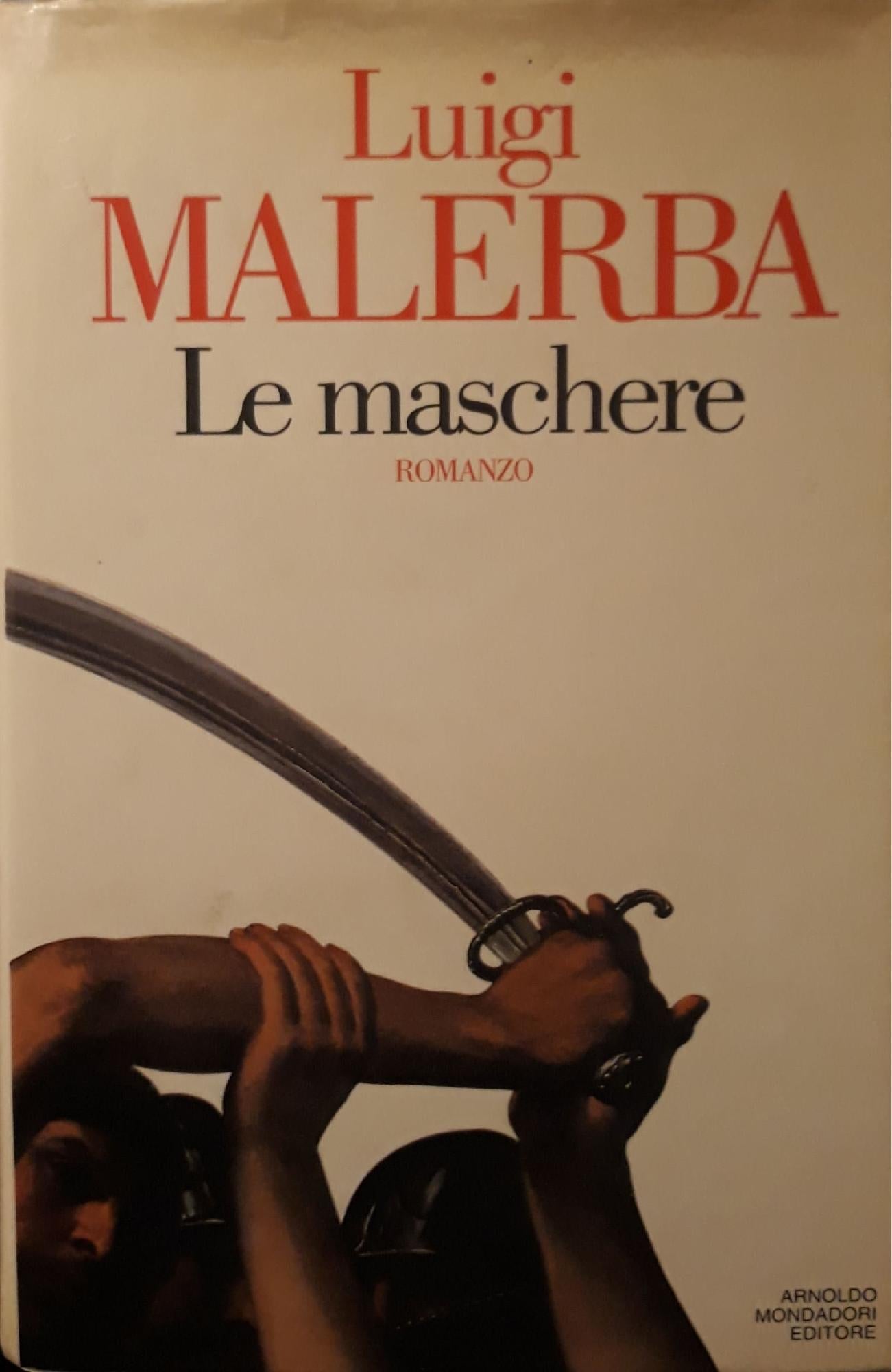 Le maschere : romanzo - copertina