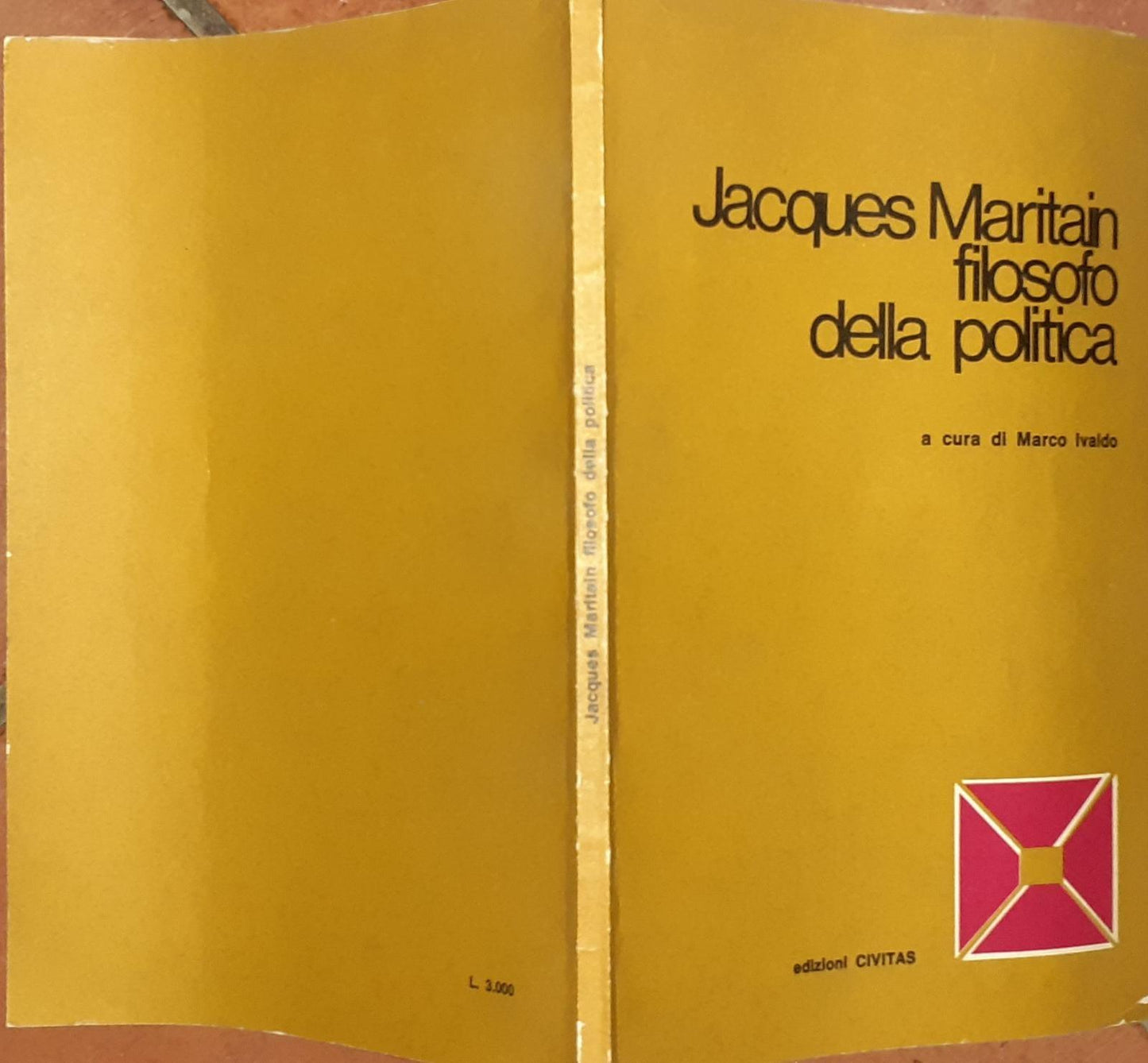 Jacques Maritain filosofo della politica - copertina