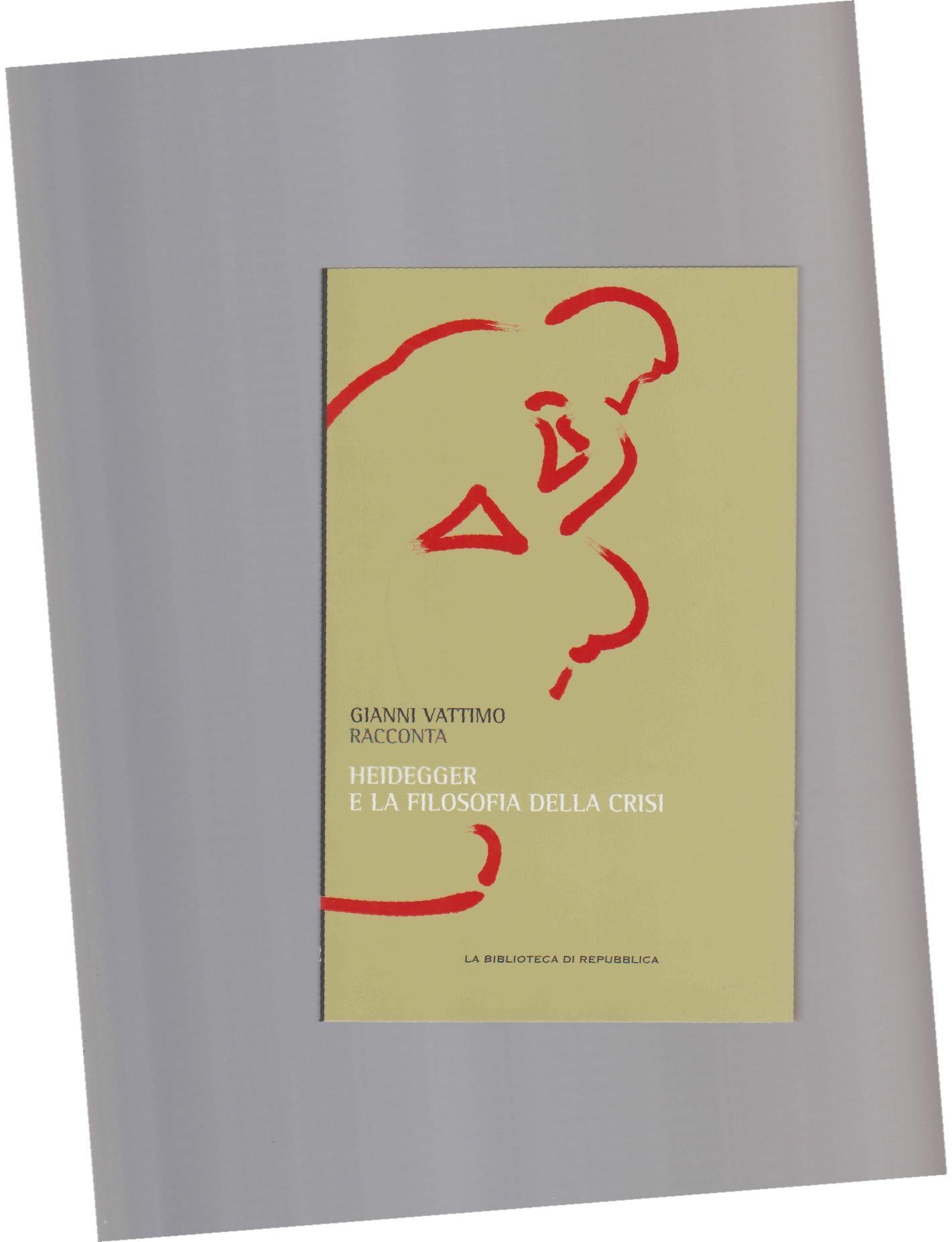 HEIDEGGER E LA FILOSOFIA DELLA CRISI - copertina