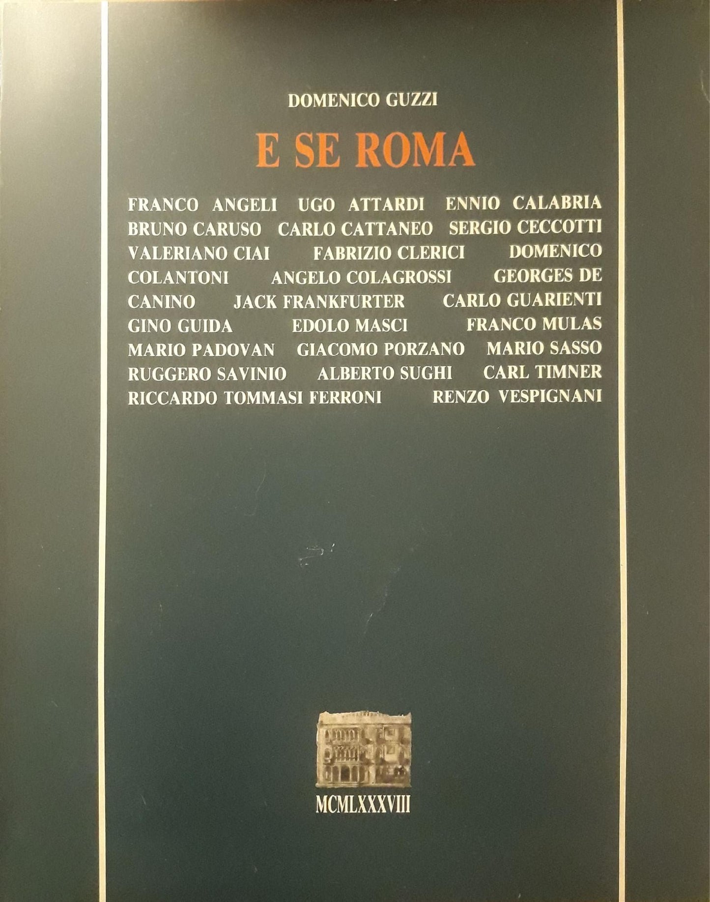 E se Roma - copertina