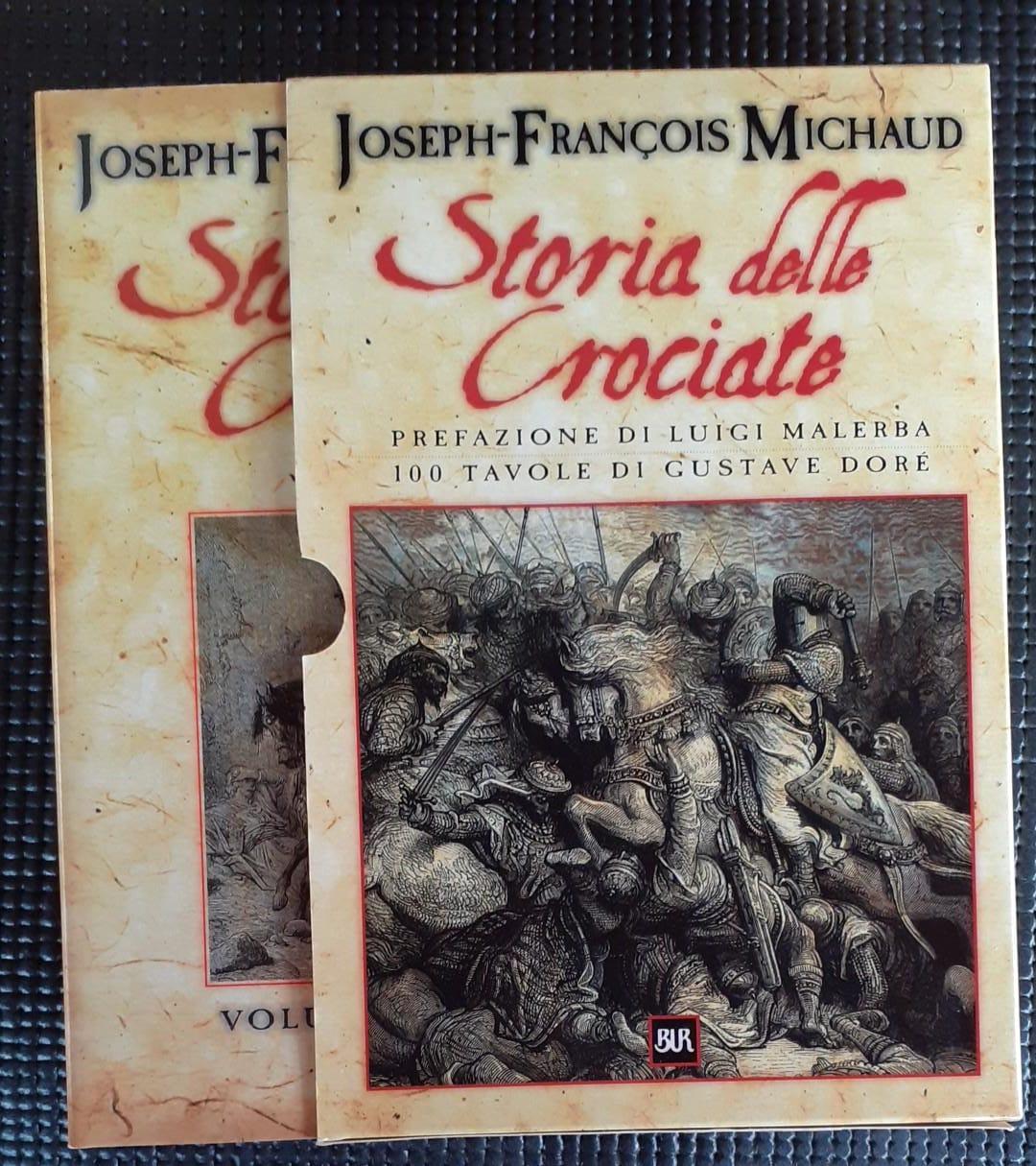 Storia delle crociate Volume I e II - copertina