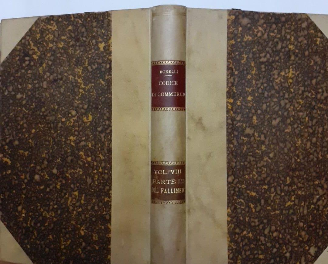 Commentario al codice di commercio Vol VIII. Parte III - copertina