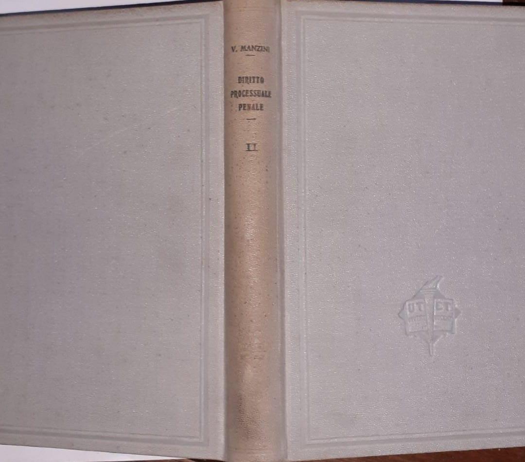 Trattato di diritto processuale penale italiano secondo il nuovo codice Volume II - copertina