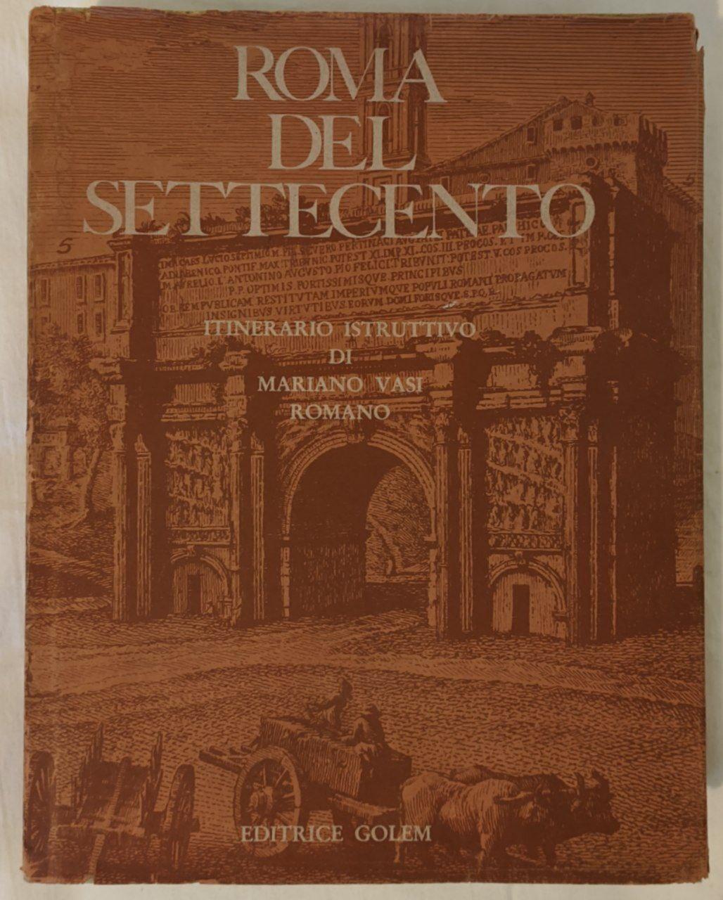 Roma del Settecento - copertina