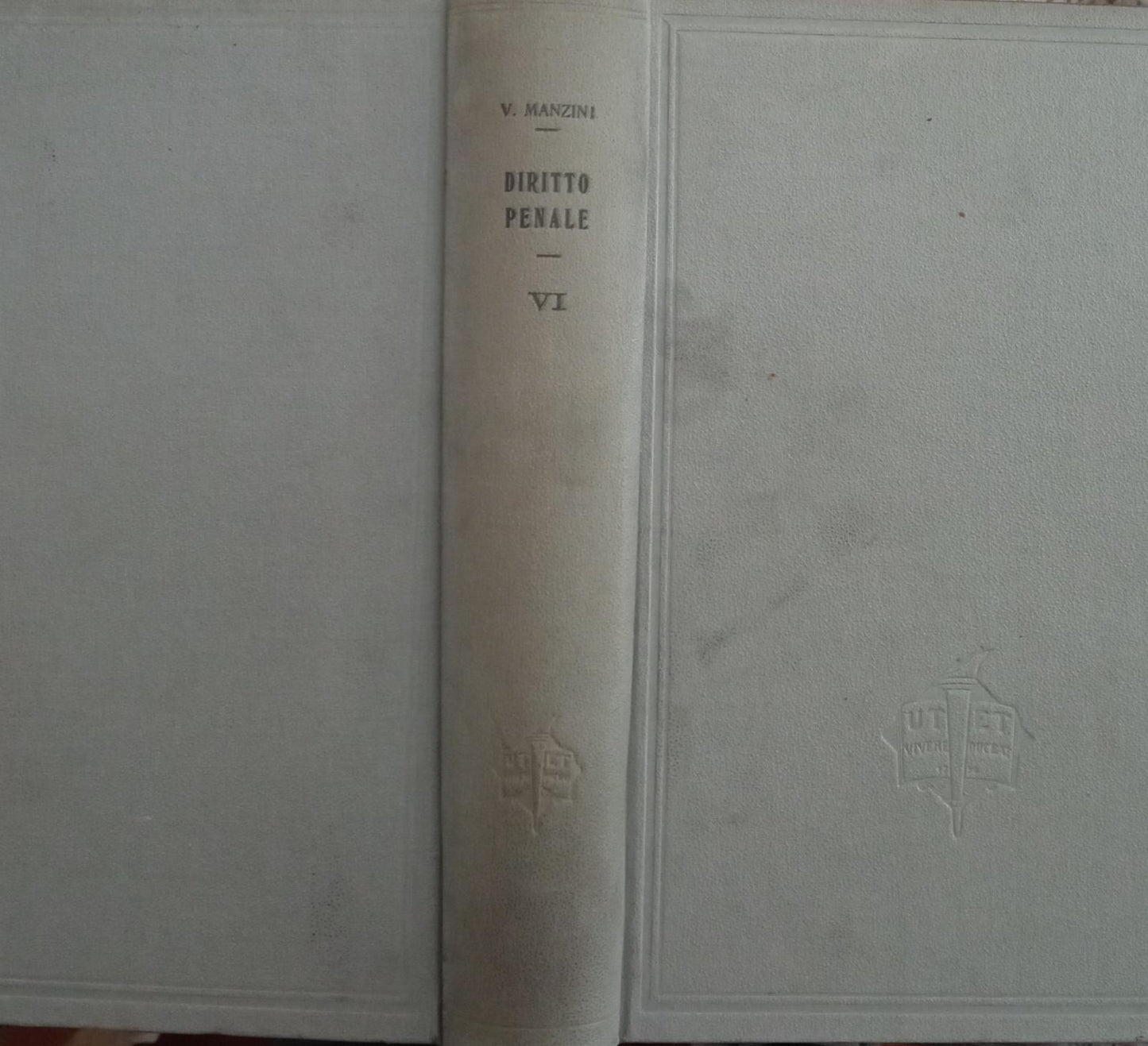 Trattato di diritto penale italiano secondo il codice del 1930 Volume VI - copertina