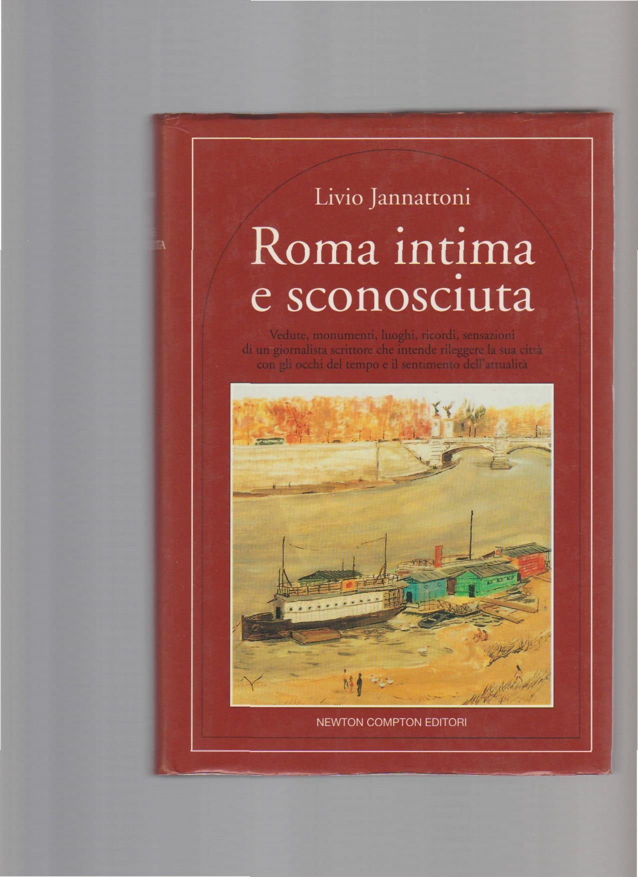 ROMA INTIMA E SCONOSCIUTA - copertina