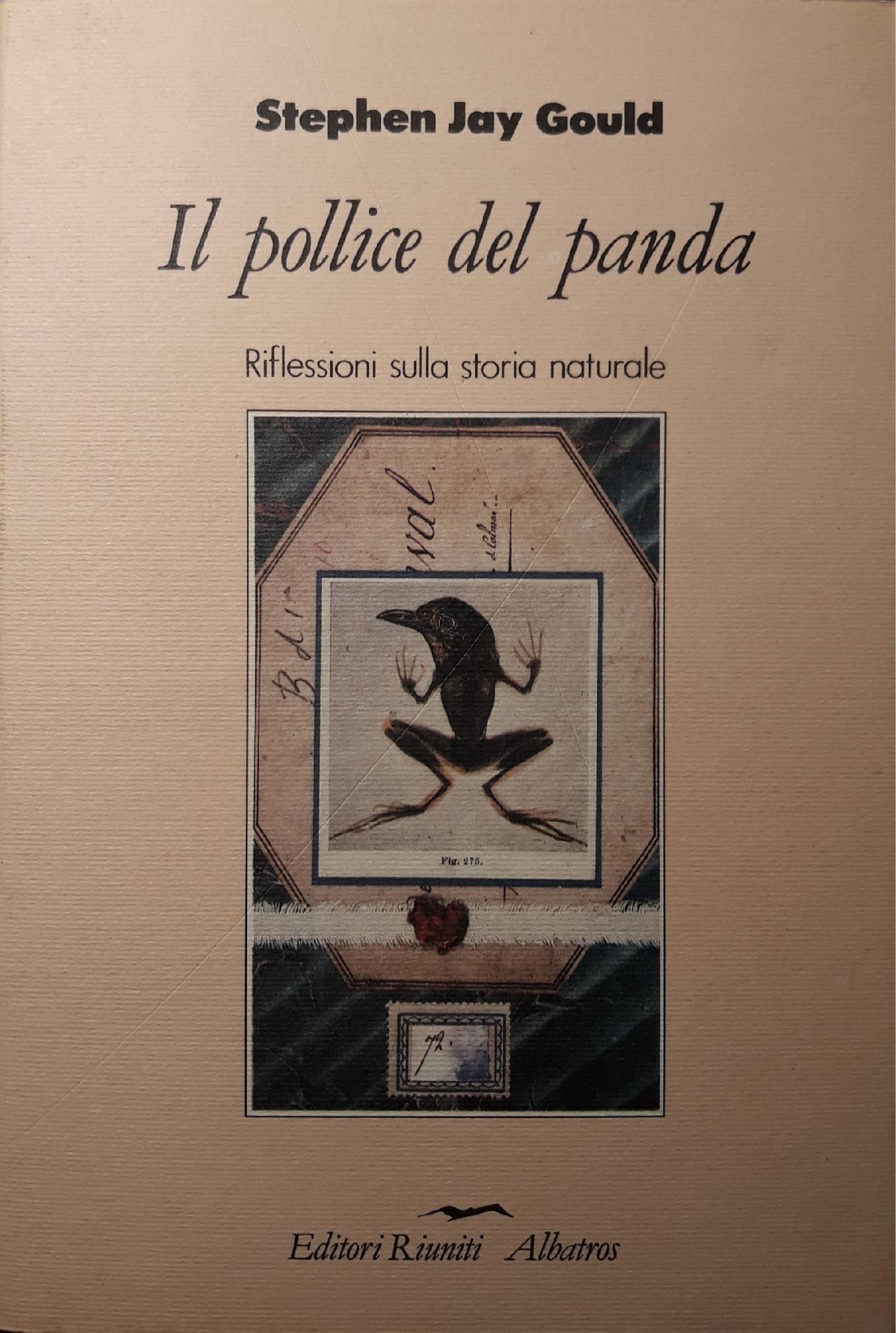 Il pollice del panda : riflessioni sulla storia naturale - copertina