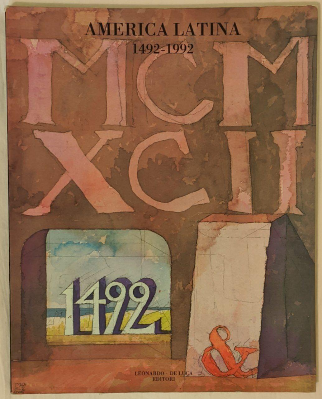 America Latina 1492-1992 - copertina