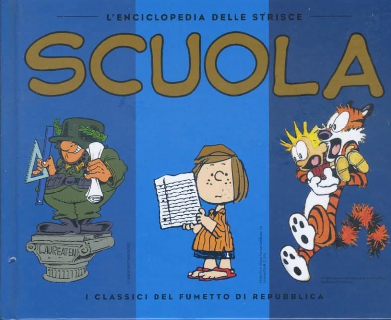L'enciclopedia delle strisce. Scuola - copertina