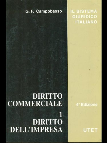 Diritto commerciale. Diritto dell'impresa (Vol. 1) - copertina
