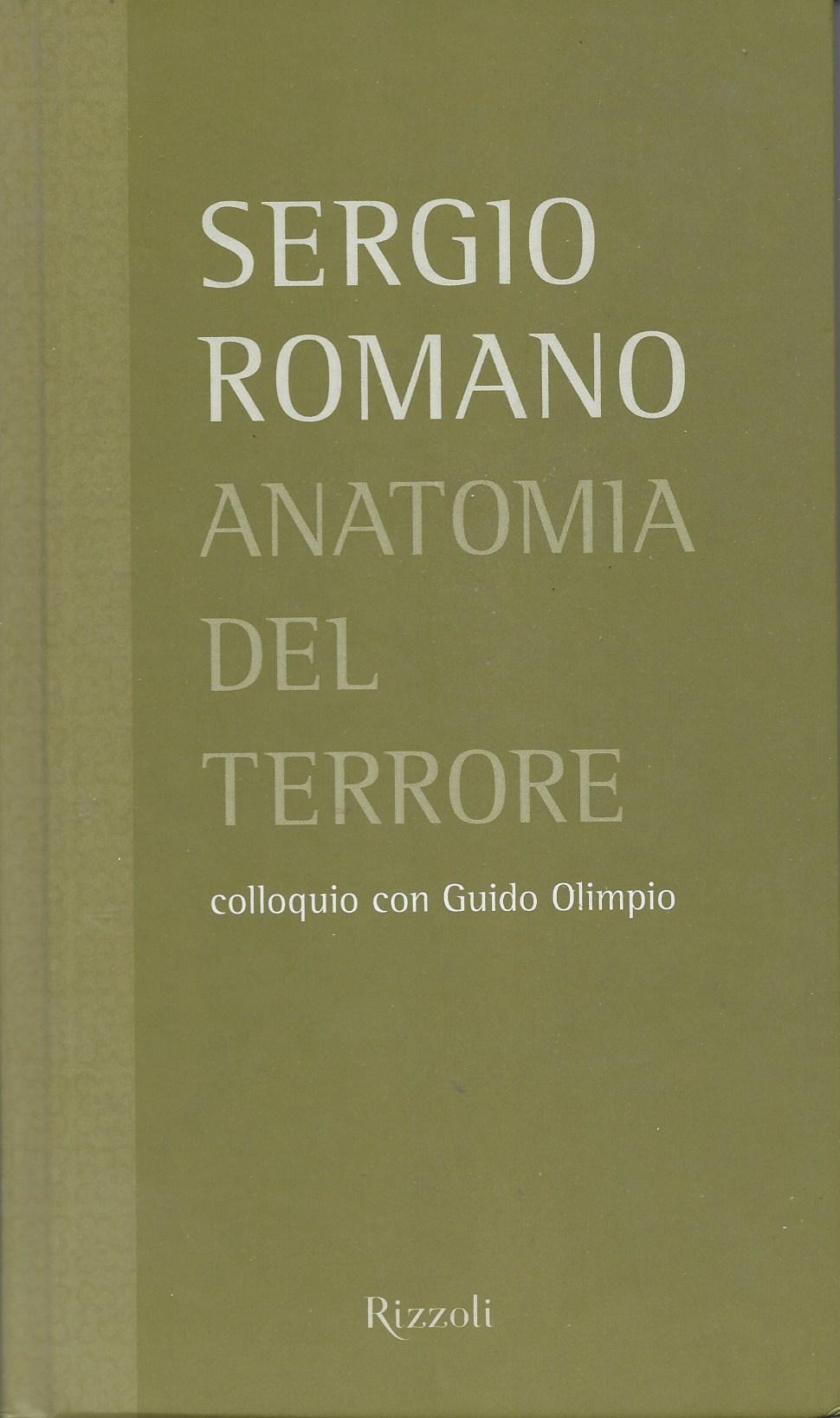 Anatomia del terrore : colloquio con Guido Olimpio - copertina