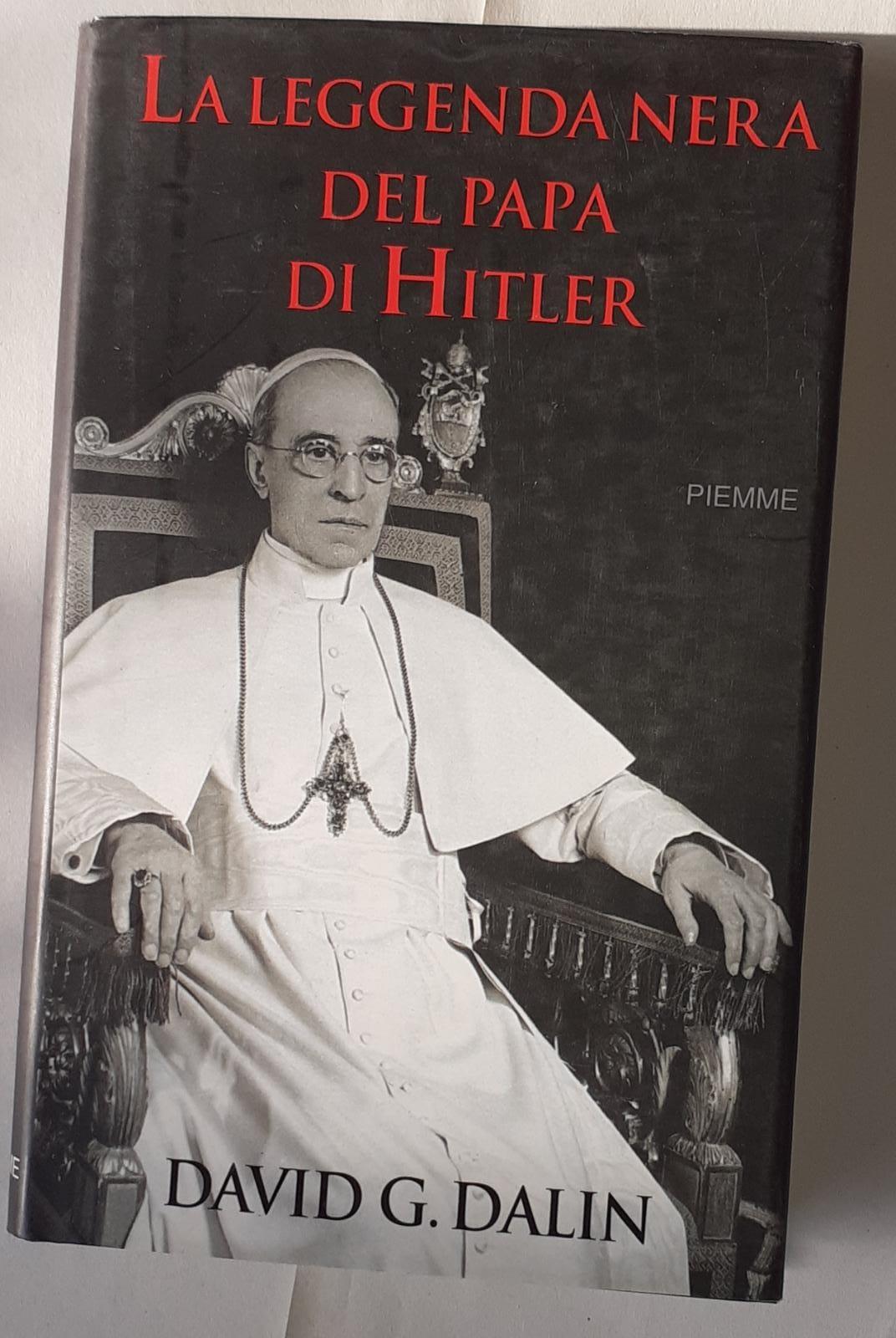 La leggenda nera del papa di Hitler - copertina