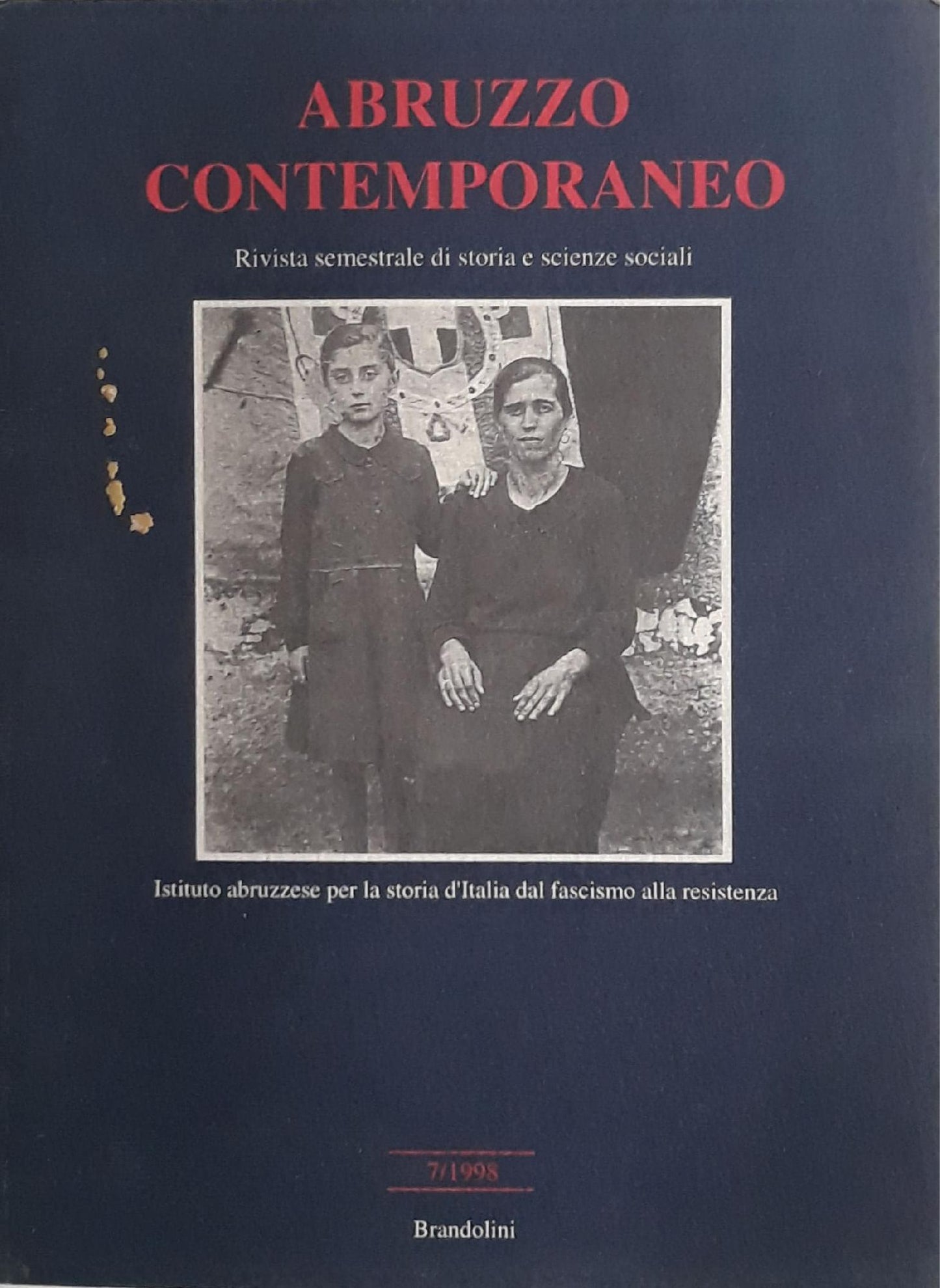 Abruzzo contemporaneo (n.7/1998) - copertina