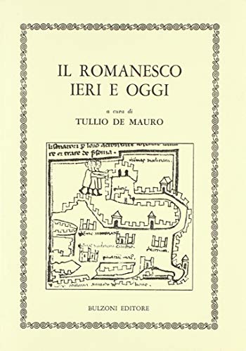 Il romanesco ieri e oggi - copertina