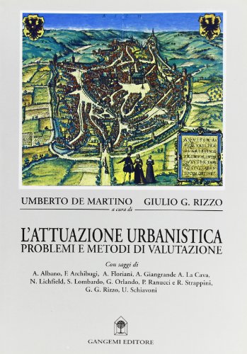 L'attuazione urbanistica. Problemi e metodi di valutazione - copertina