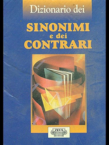 Dizionario dei sinonimi e dei contrari - copertina