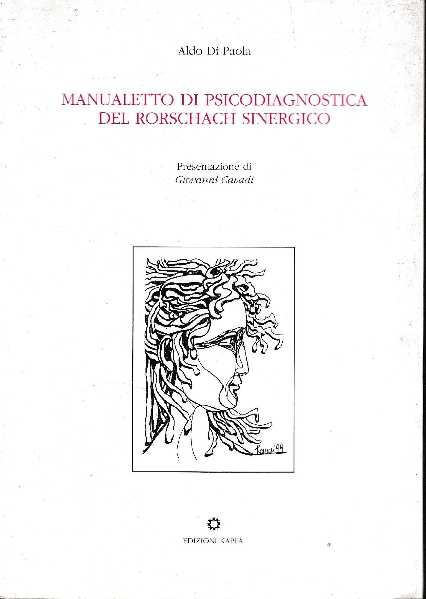 Manualetto di psicodiagnostica del Rorschach sinergico - copertina