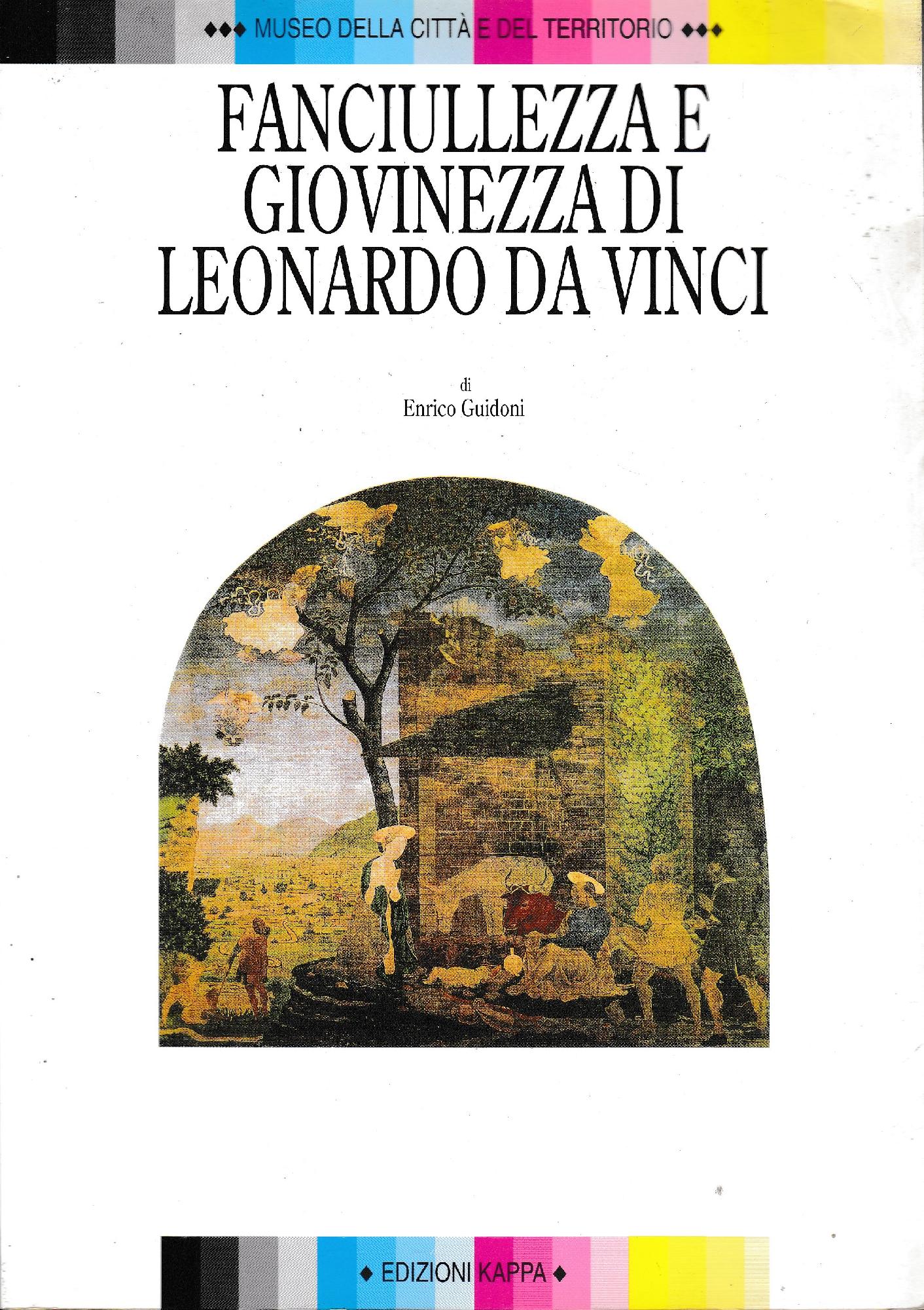 Fanciullezza e giovinezza di Leonardo da Vinci - copertina