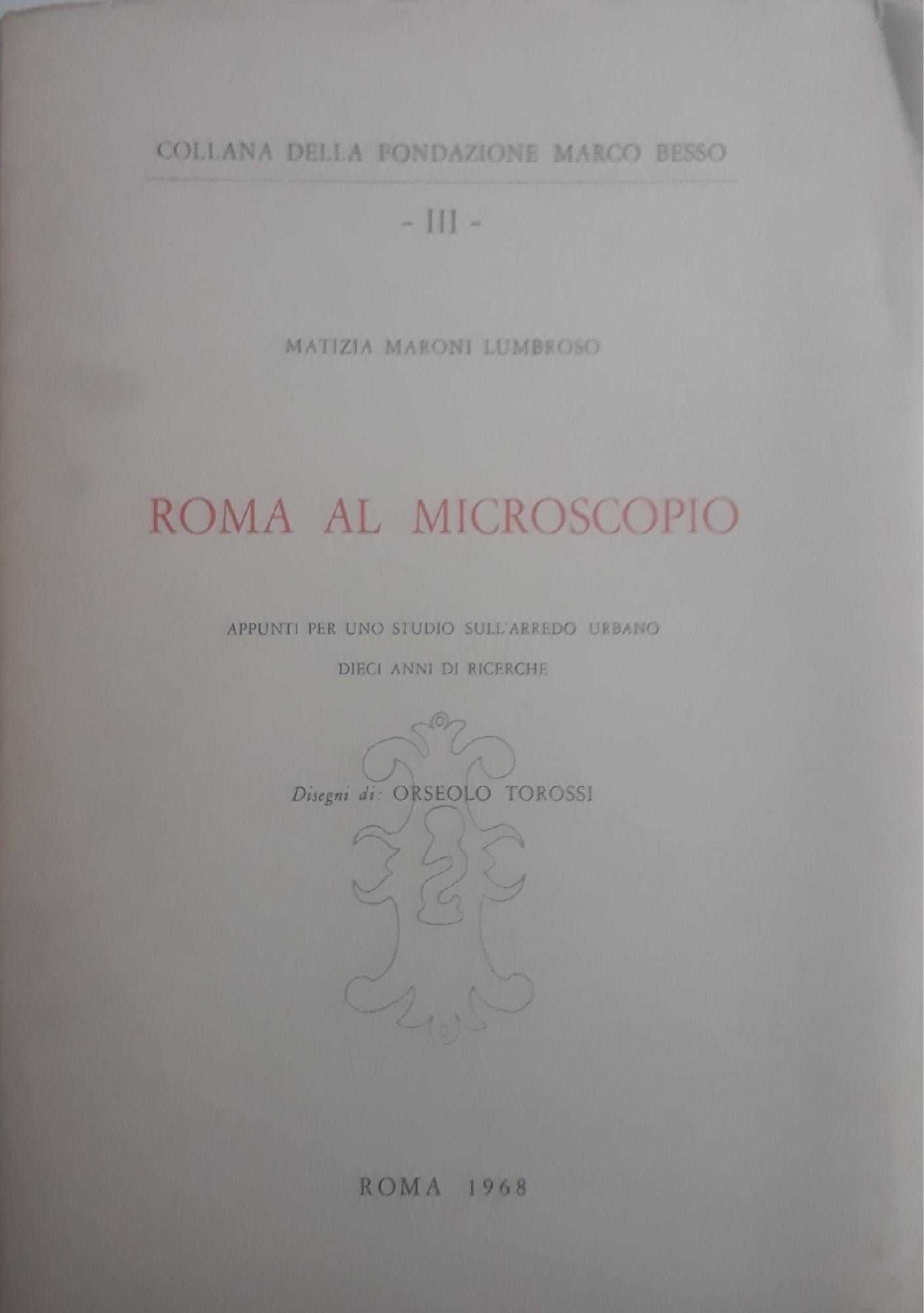 Roma al microscopio - copertina