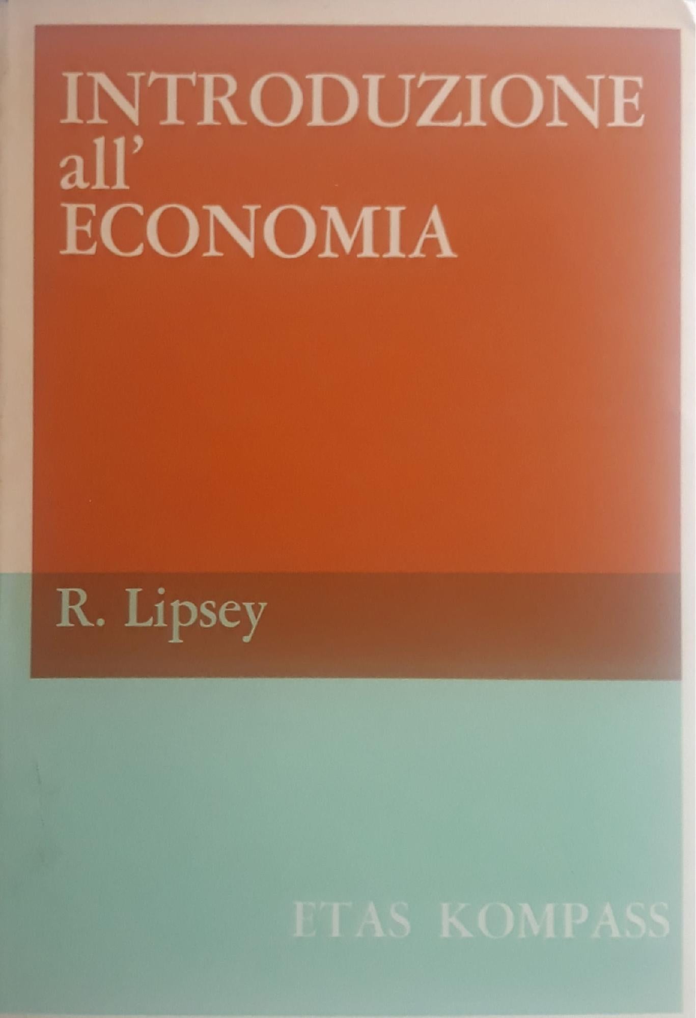 Introduzione all'economia - copertina