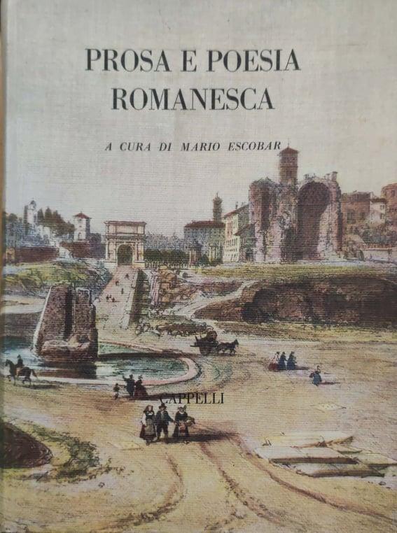 Prosa e poesia romanesca - copertina