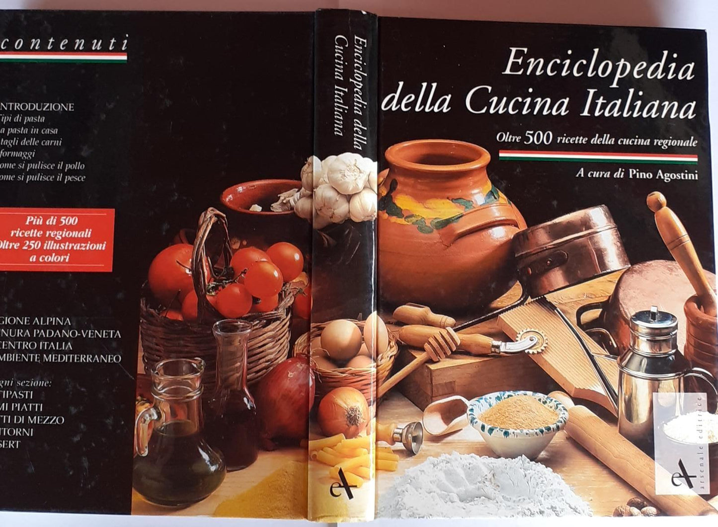 Enciclopedia della cucina italiana - copertina