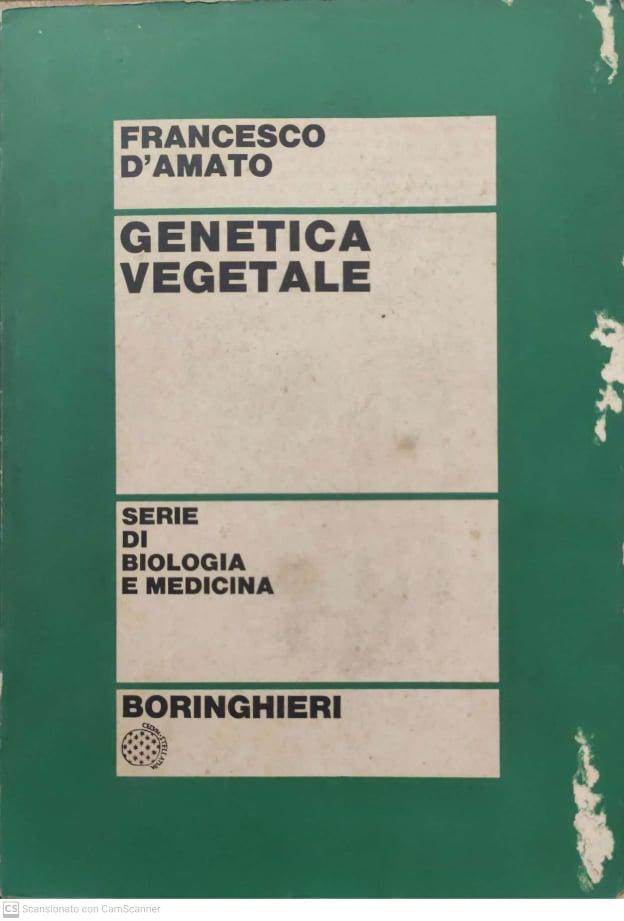 Genetica Vegetale - copertina