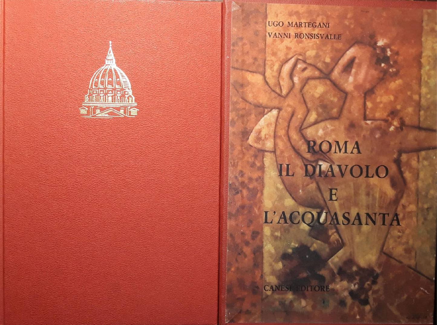 Roma, il diavolo e l'acquasanta - copertina