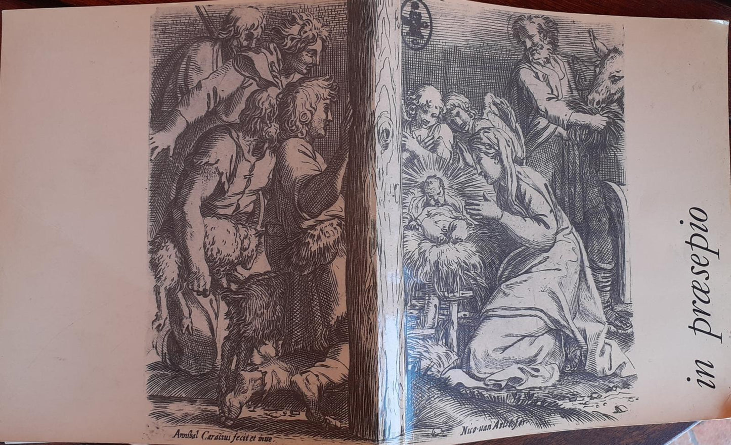 In praesepio. Immagini della Nativita' nelle incisioni dei secoli XVI XIX - copertina