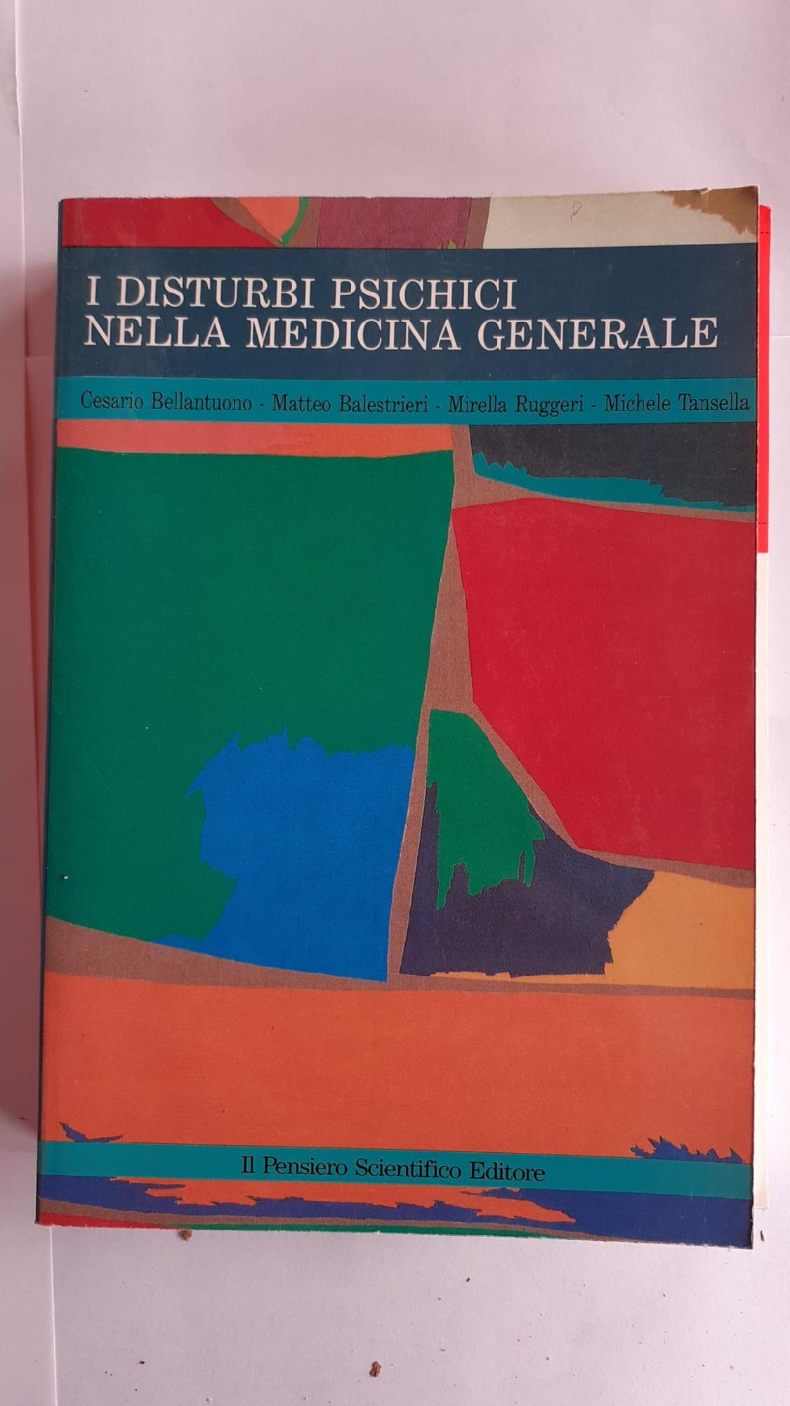 I disturbi psichici nella medicina generale - copertina