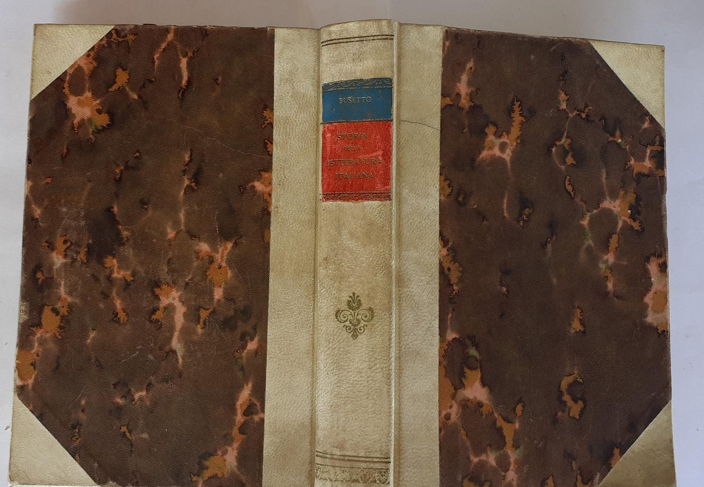 Storia della letteratura italiana dalle origini ai nostri giorni - copertina