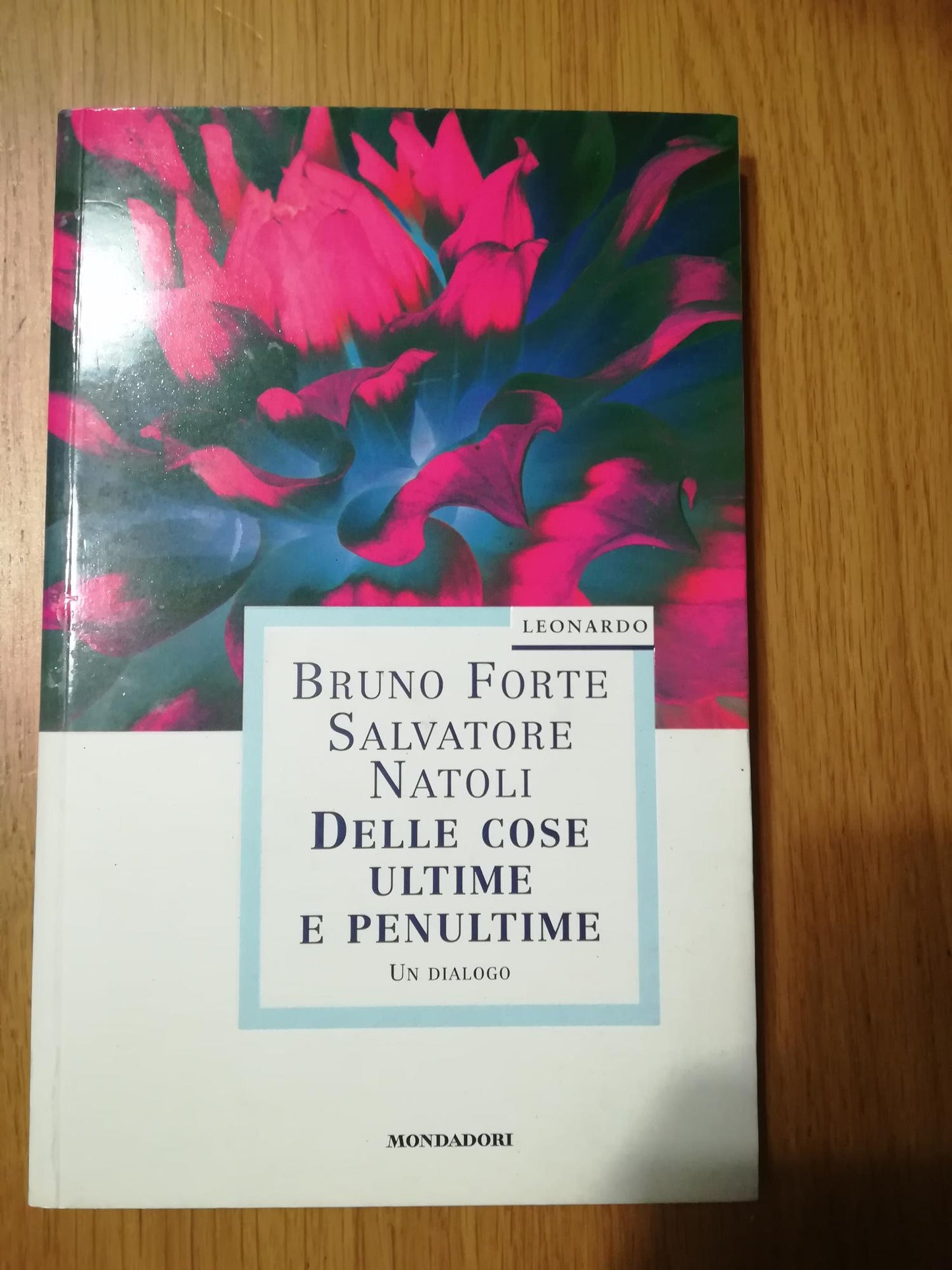 Delle cose ultime e penultime - copertina