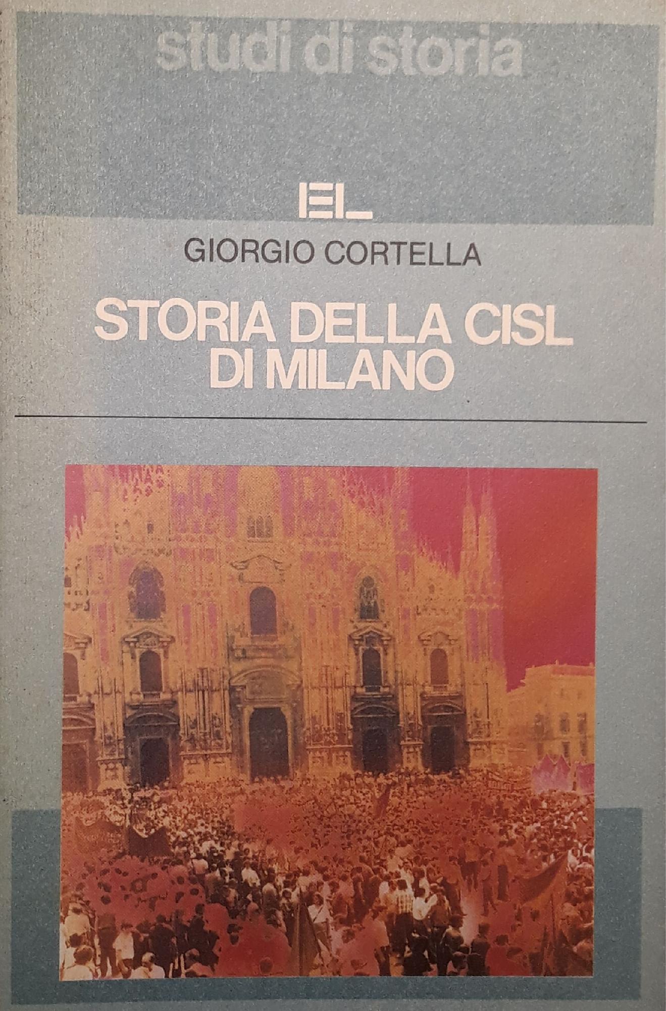 Storia della Cisl di Milano - copertina