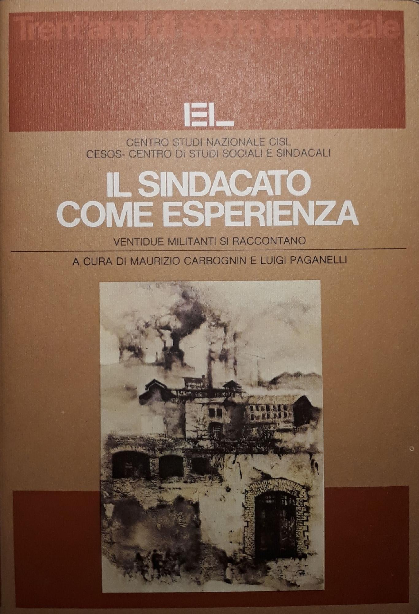 Il sindacato come esperienza - copertina