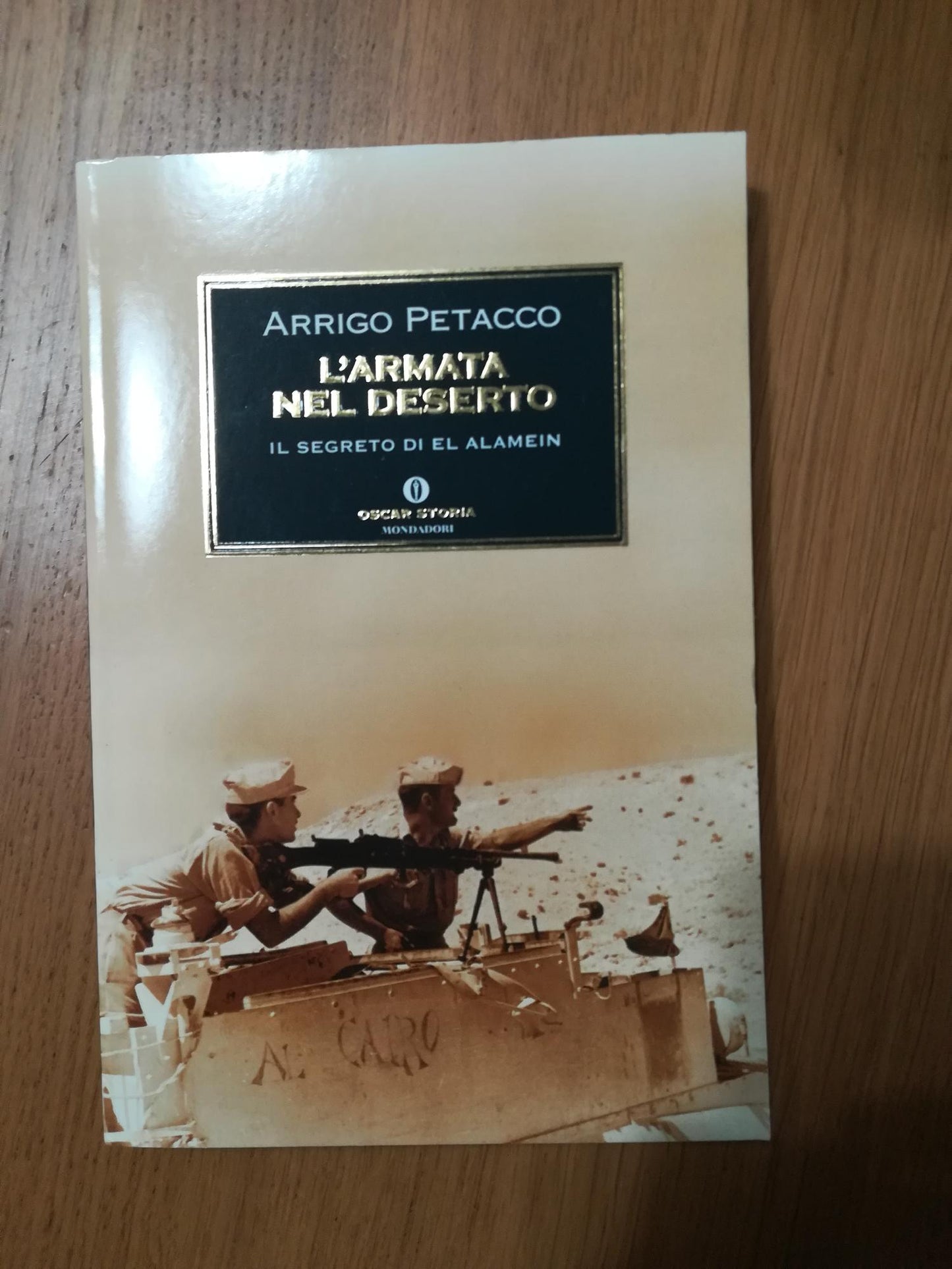 L'armata nel deserto : il segreto di El Alamein - copertina