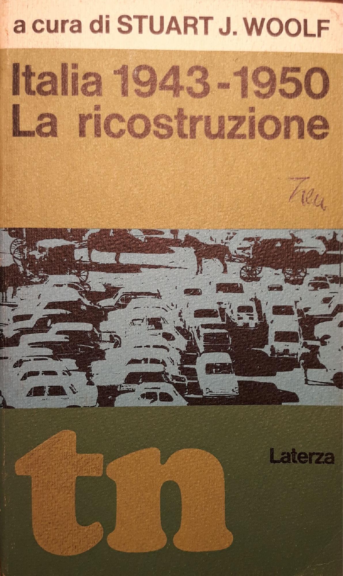 L'Italia 1943 -1950: la ricostruzione - copertina