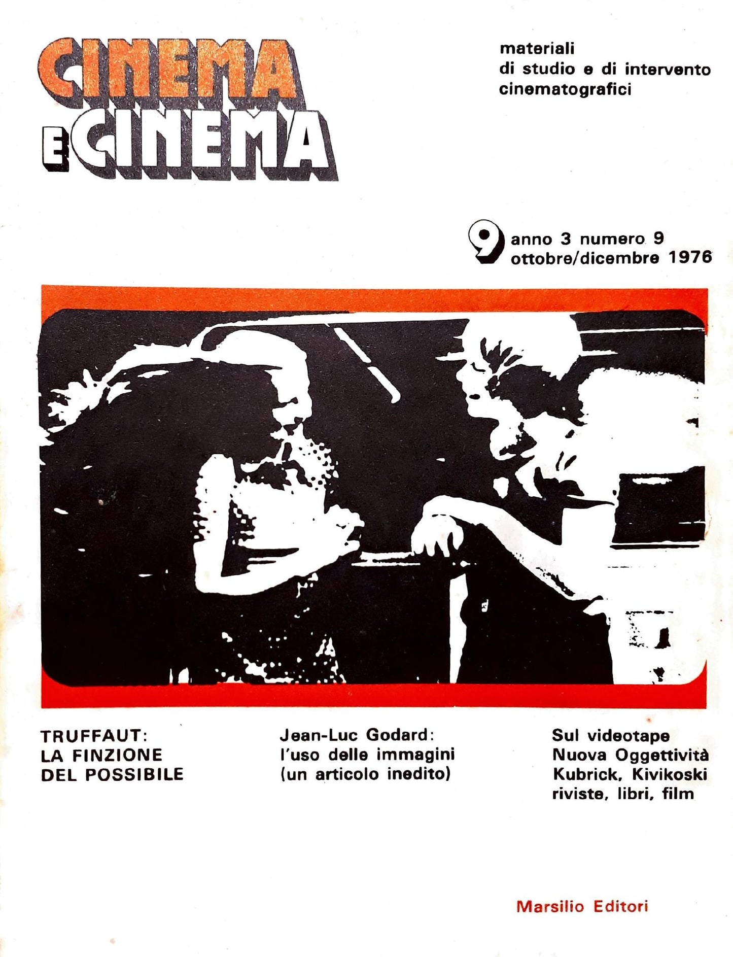 Cinema e Cinema (n.9 ottobre/dicembre/1976) - copertina
