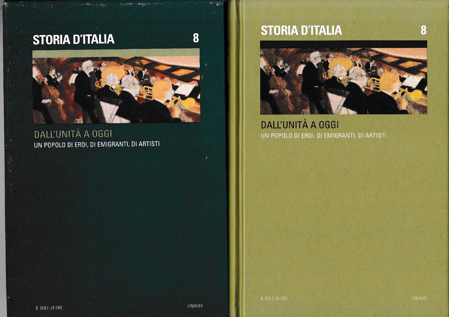 Storia d'Italia n. 8. Dall'unità a oggi - copertina