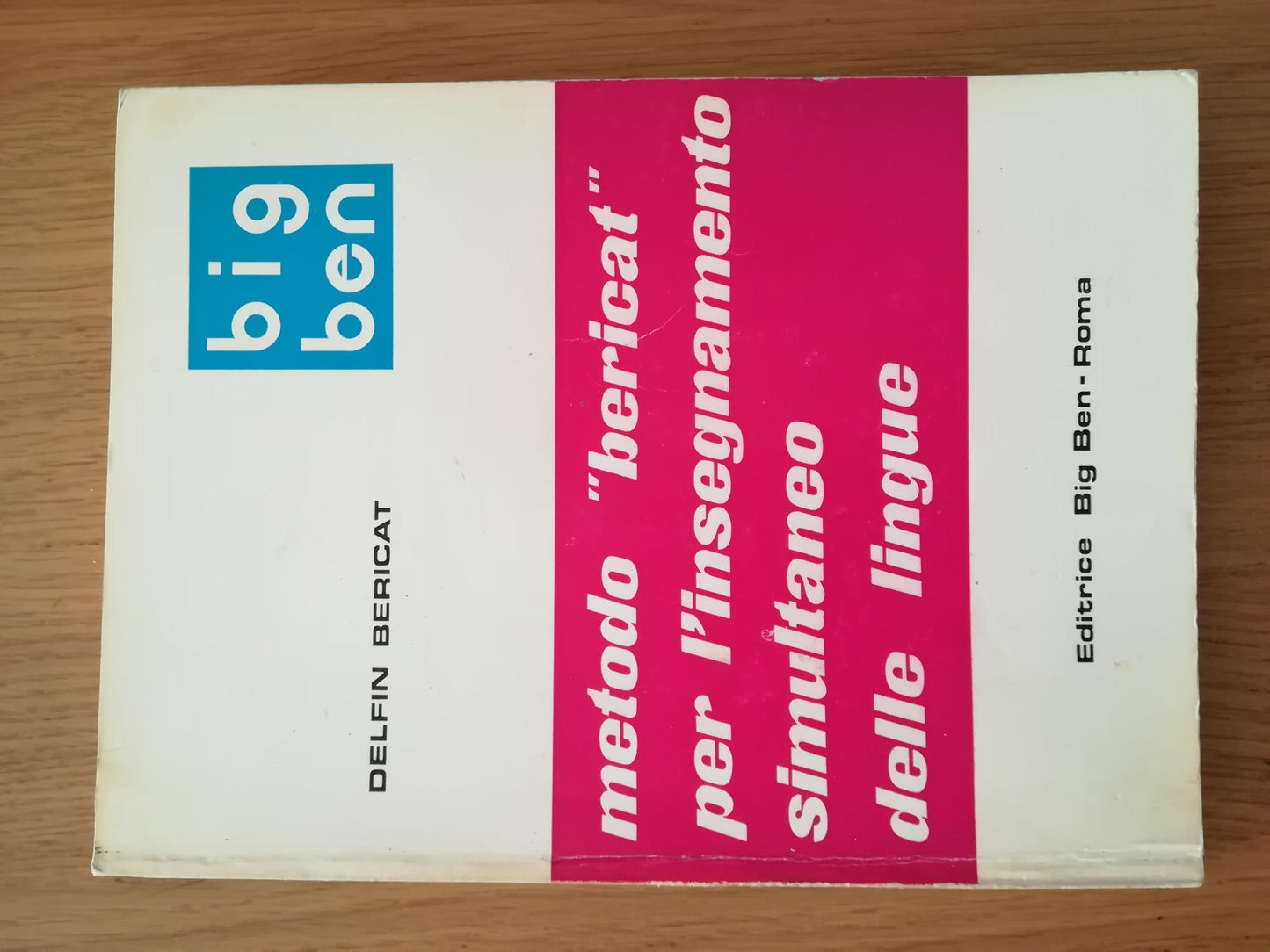 Metodo "bericat" per l'insegnamento simultaneo delle lingue - copertina