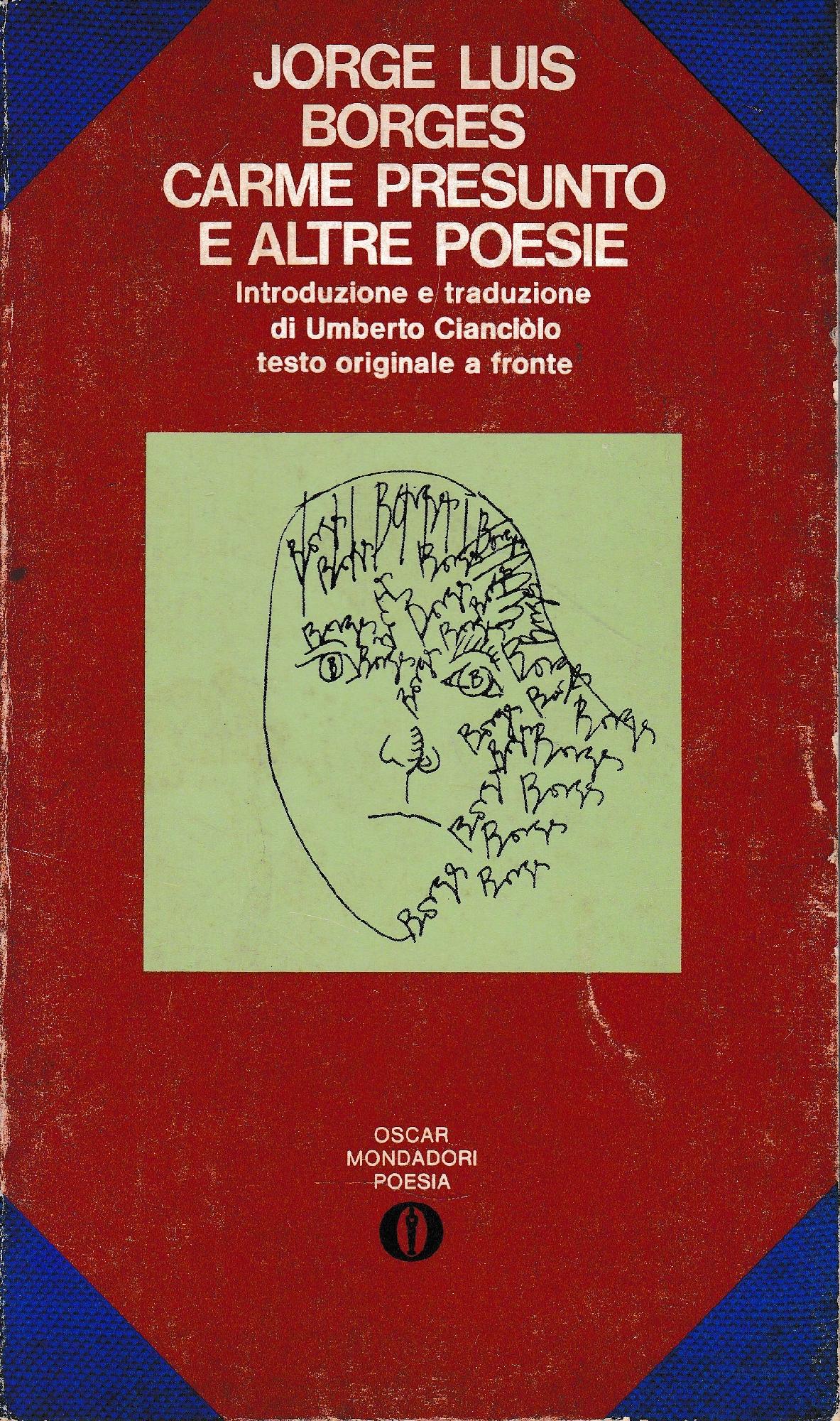 Carme presunto e altre poesie. Testo Spagnolo a fronte. - copertina
