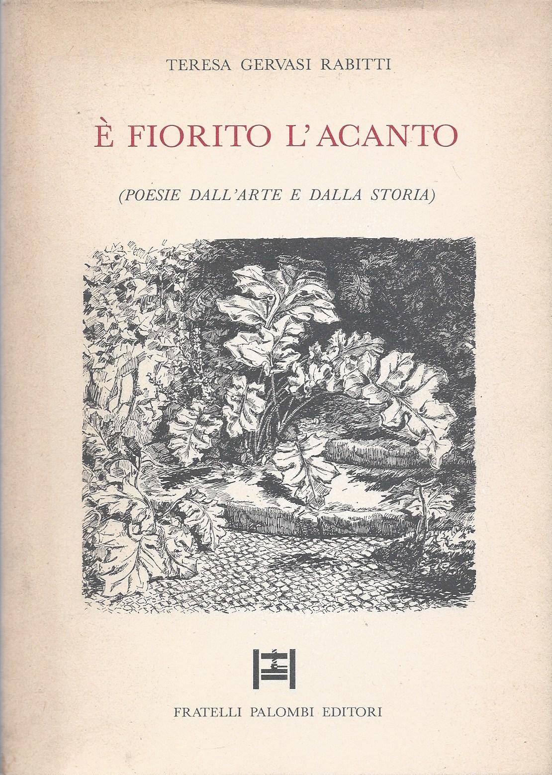 É fiorito l'acanto: poesie dall'arte e dalla storia - copertina
