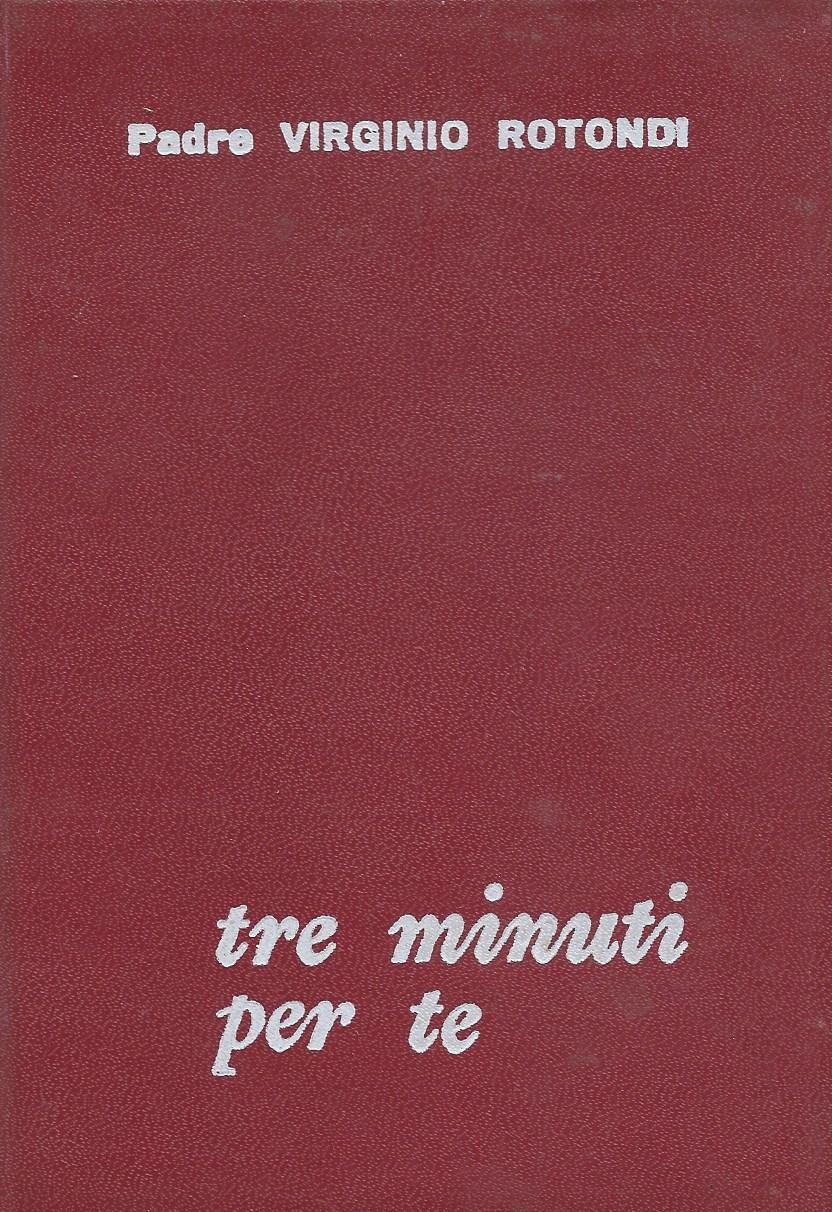 Tre minuti per te - copertina