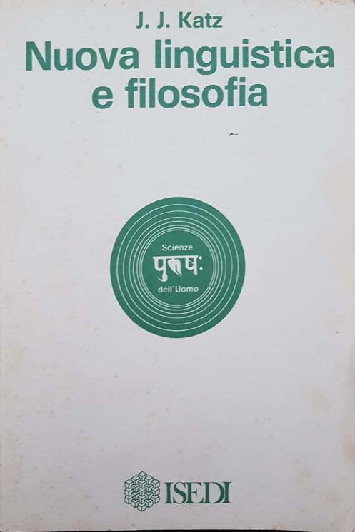 Nuova linguistica e filosofia. - copertina