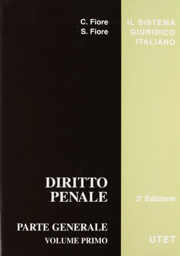 Diritto penale. Parte generale (Vol. 1) - copertina
