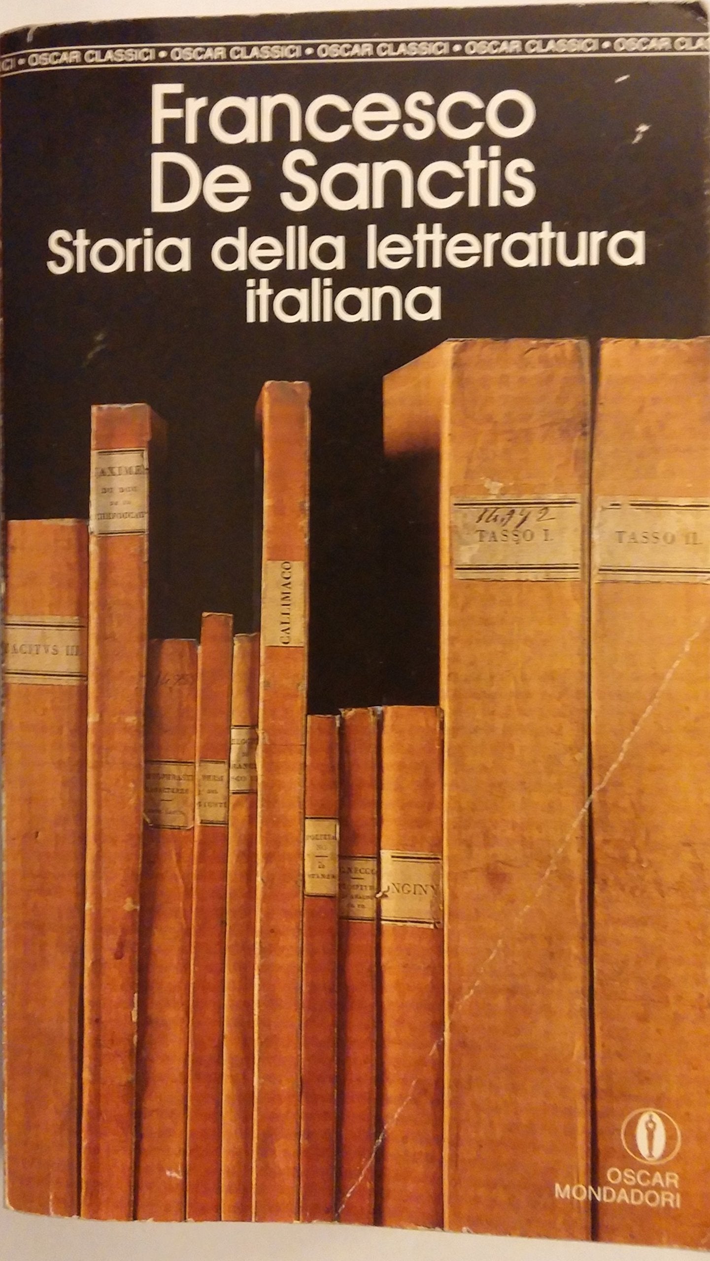 Storia della letteratura italiana - copertina