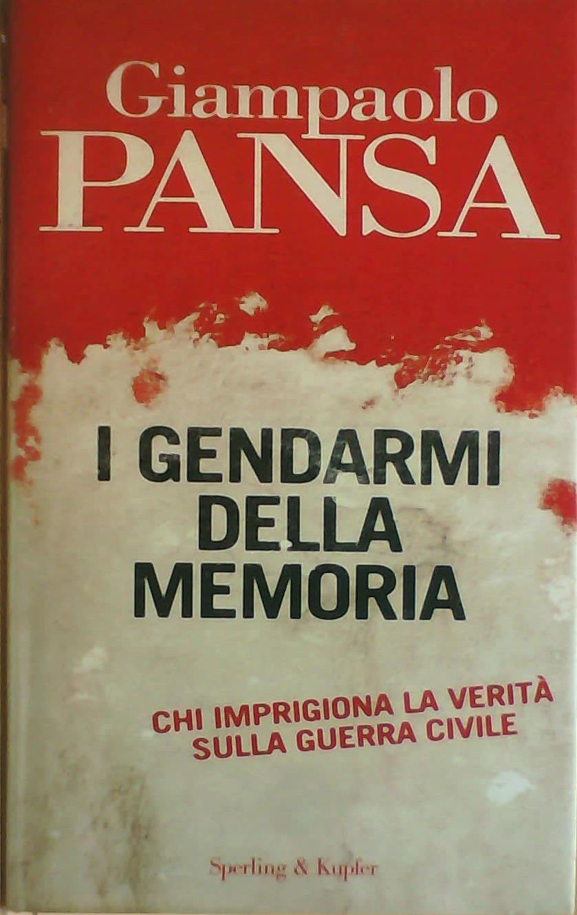 I gendarmi della memoria - copertina